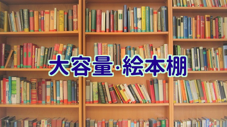 たくさん入れられる大容量 絵本棚を紹介 大人の収納家具としても使える 絵本ラボ